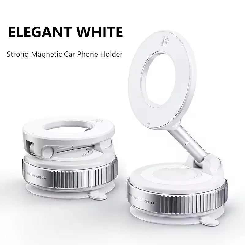 VIta Foldable Magnetic Vacuum Car Mount & Live Streaming Phone Holder