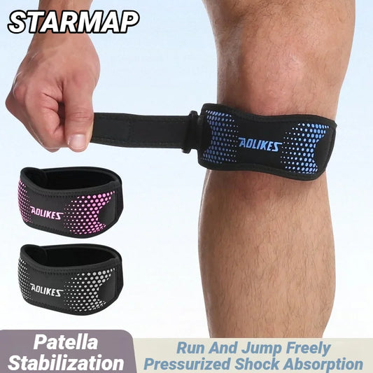 STARMAP Adjustable Patella Knee Strap & Tendon Support Brace