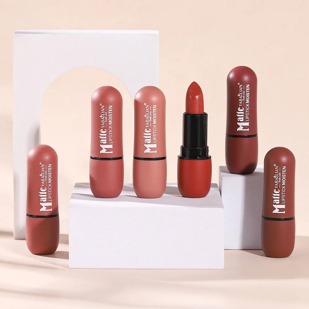 Vital™ Classic Matte Velvet Lipstick | High-Pigment & Waterproof Long-Lasting Lip Color