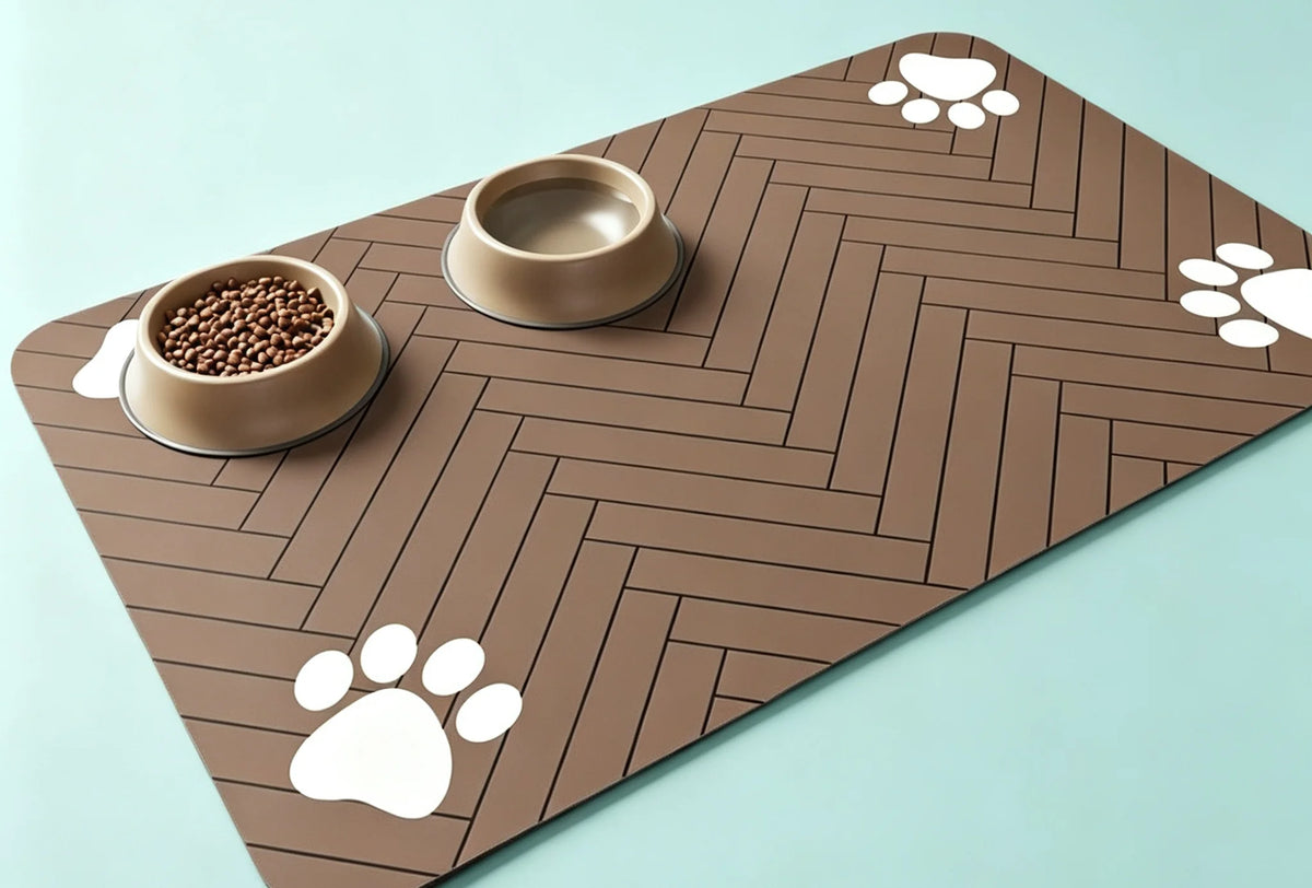 1pc Pet Stain-Resistant, Easy-To-Wash, Splash-Proof Mat – Ansicht 2