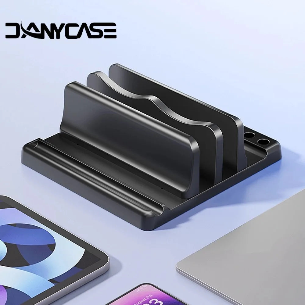 VitaHome™ DeskDock Adjustable Vertical Laptop & Tablet Stand