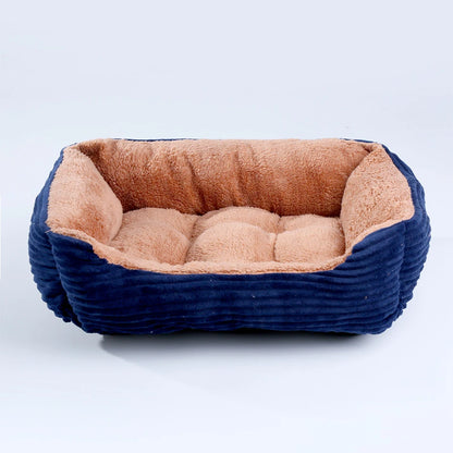 Hundebett aus Plüsch eckig – Ansicht 13