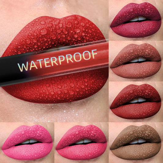 Vital™ Matte Velvet Liquid Lipstick & Long-Lasting Lip Gloss | Waterproof Lip Stain