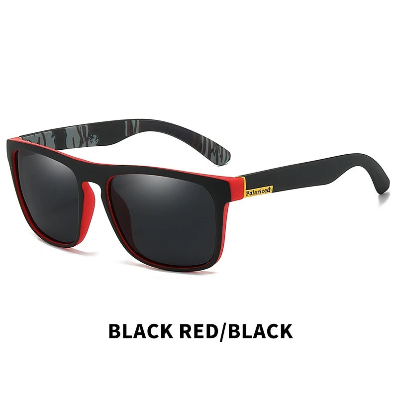 Vita Vintage Square Polarized Driving & Fishing Sunglasses