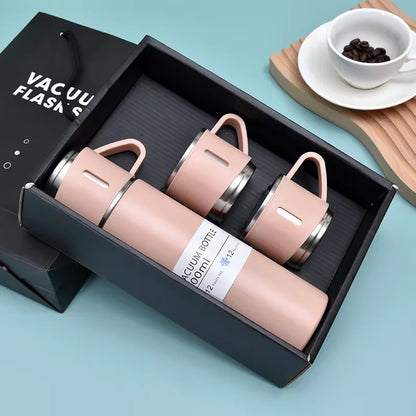 Thermoskanne aus Edelstahl im Geschenkset 500 ml – Ansicht 10
