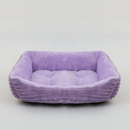 Hundebett aus Plüsch eckig – Ansicht 16