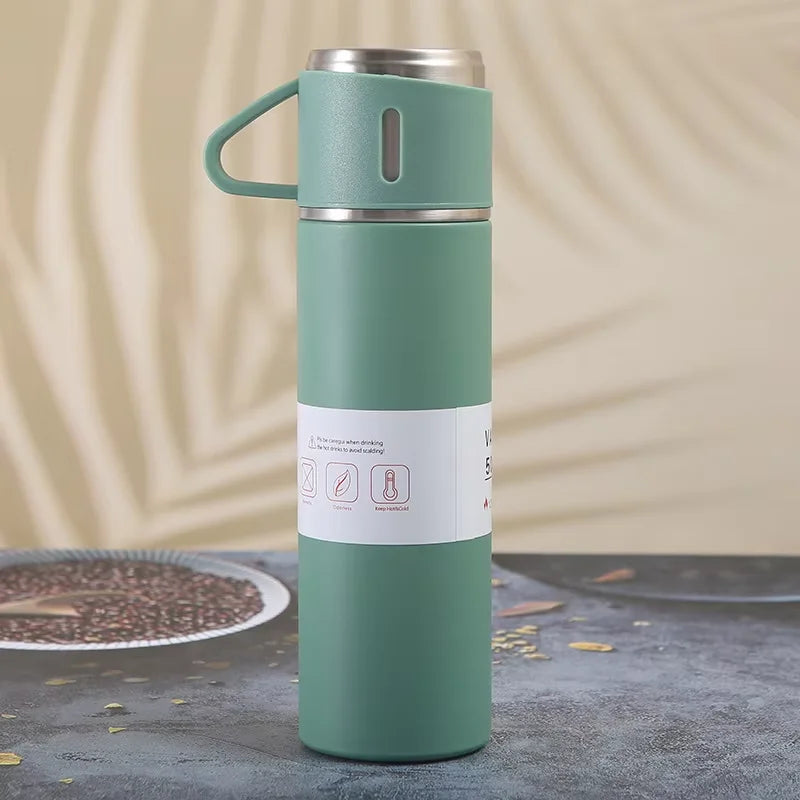Thermoskanne aus Edelstahl im Geschenkset 500 ml – Ansicht 19
