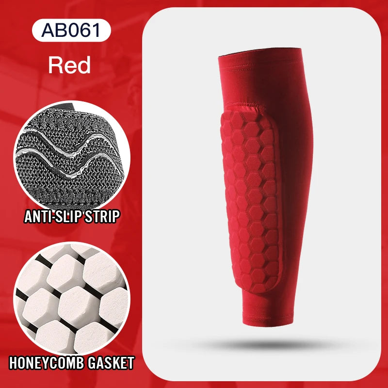 VitaCare™ StrikeGuard Pro Football Shin Guard Sleeves & Honeycomb Pads