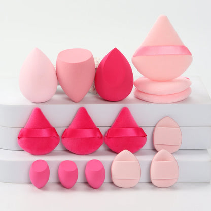 Vita 15-Piece Professional Makeup Sponge & Powder Puff Combo