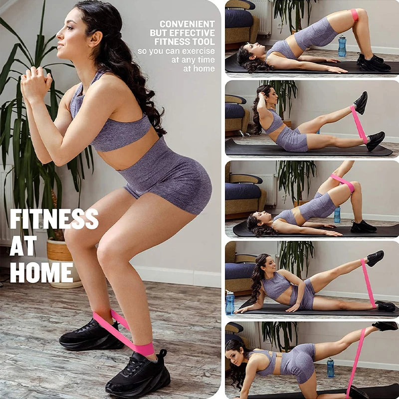 VitaLINGPENG 5-Piece Latex Loop Resistance Bands Set