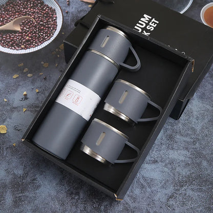 Thermoskanne aus Edelstahl im Geschenkset 500 ml – Ansicht 23