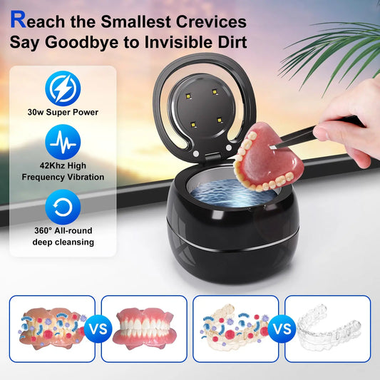 Vital™ PureSonic UV Ultrasonic Retainer & Jewelry Cleaner