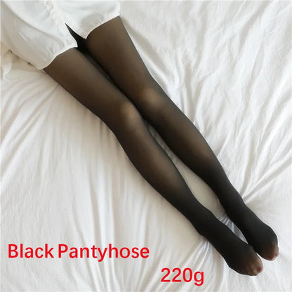 VitaCare™ VelvetGlow Thermal Fake Translucent Tights