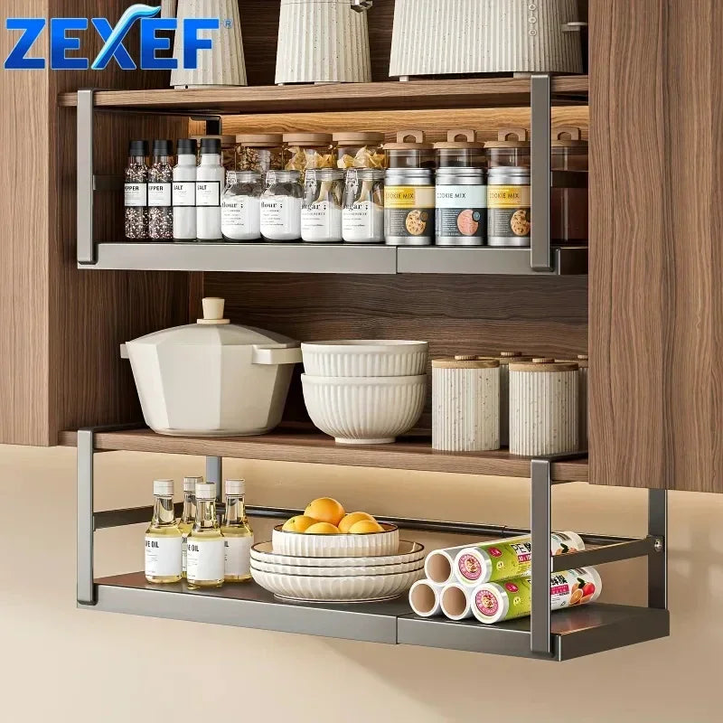 Vital™ Expand-Rack Adjustable Stainless Steel Spice Stand