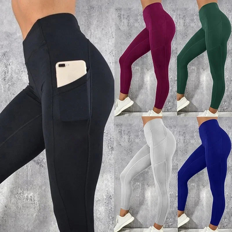 VitaCare™ PocketPro High-Waist Running & Gym Leggings