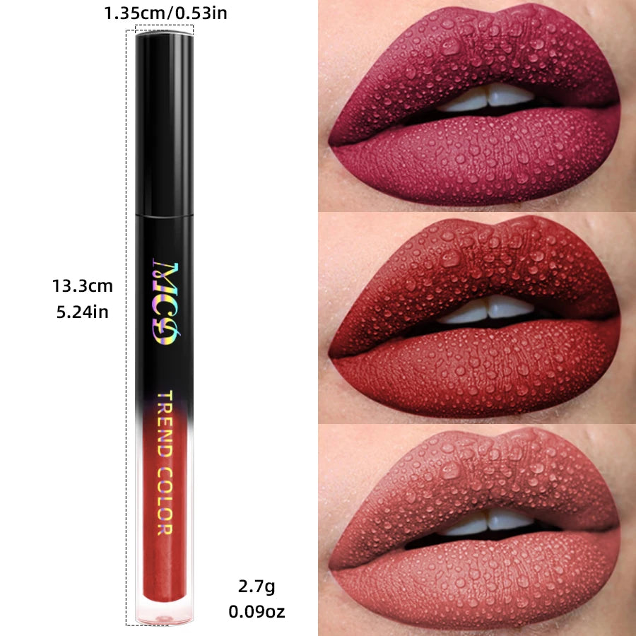 Vital™ Matte Velvet Liquid Lipstick & Long-Lasting Lip Gloss | Waterproof Lip Stain