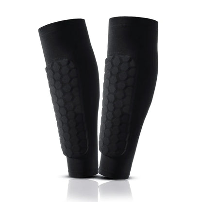 VitaCare™ StrikeGuard Pro Football Shin Guard Sleeves & Honeycomb Pads