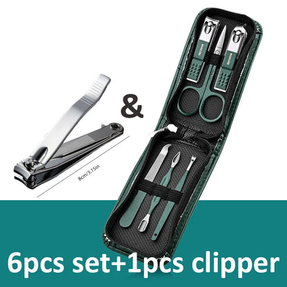 Vital™ Professional 9-Piece Stainless Steel Manicure & Pedicure Grooming Set