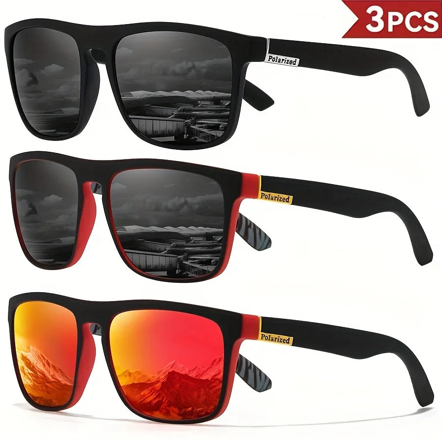 VitaCare™ ShadowShield Polarized Classic Square Sports Sunglasses