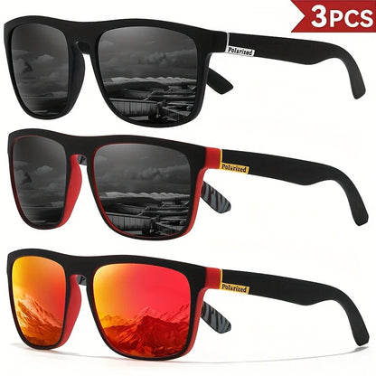 VitaCare™ ShadowShield Polarized Classic Square Sports Sunglasses