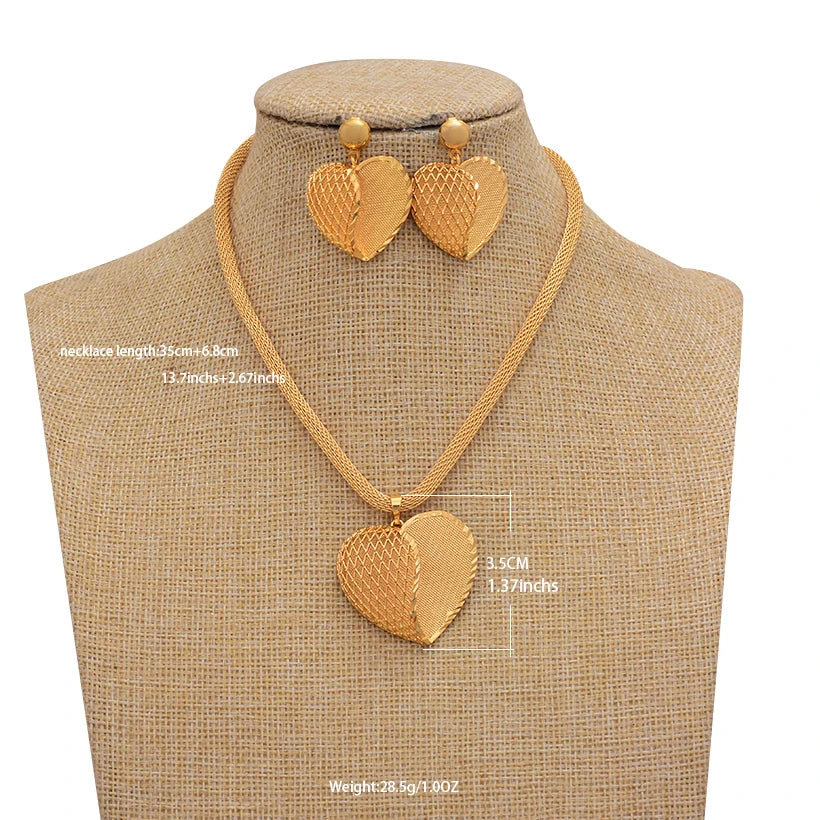 Schmuckset in Goldoptik mit Blütenmotiv – Ansicht 17