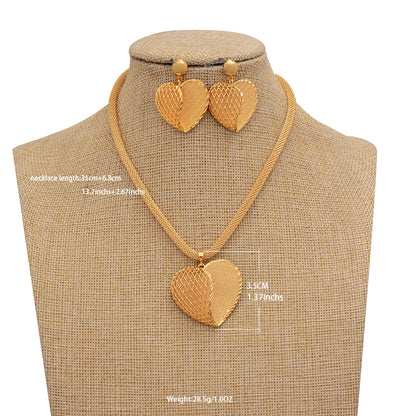 Schmuckset in Goldoptik mit Blütenmotiv – Ansicht 17