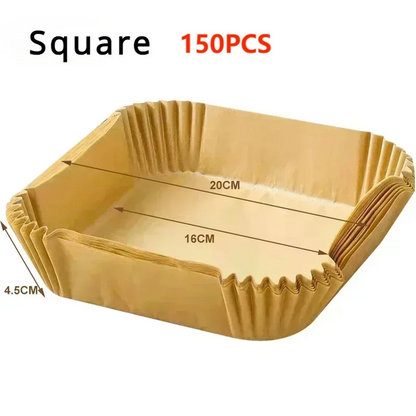 VitaHome™ ChefGuard Disposable Air Fryer Parchment Paper Liners