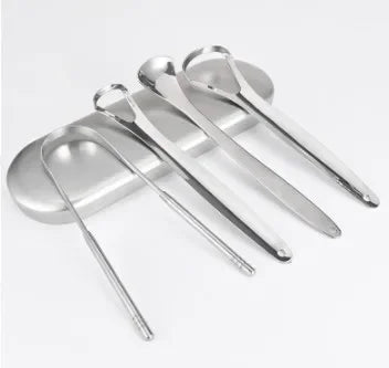 VitaCare™ PureBreath Medical-Grade Stainless Steel Tongue Scraper