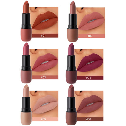 Vital™ Classic Matte Velvet Lipstick | High-Pigment & Waterproof Long-Lasting Lip Color