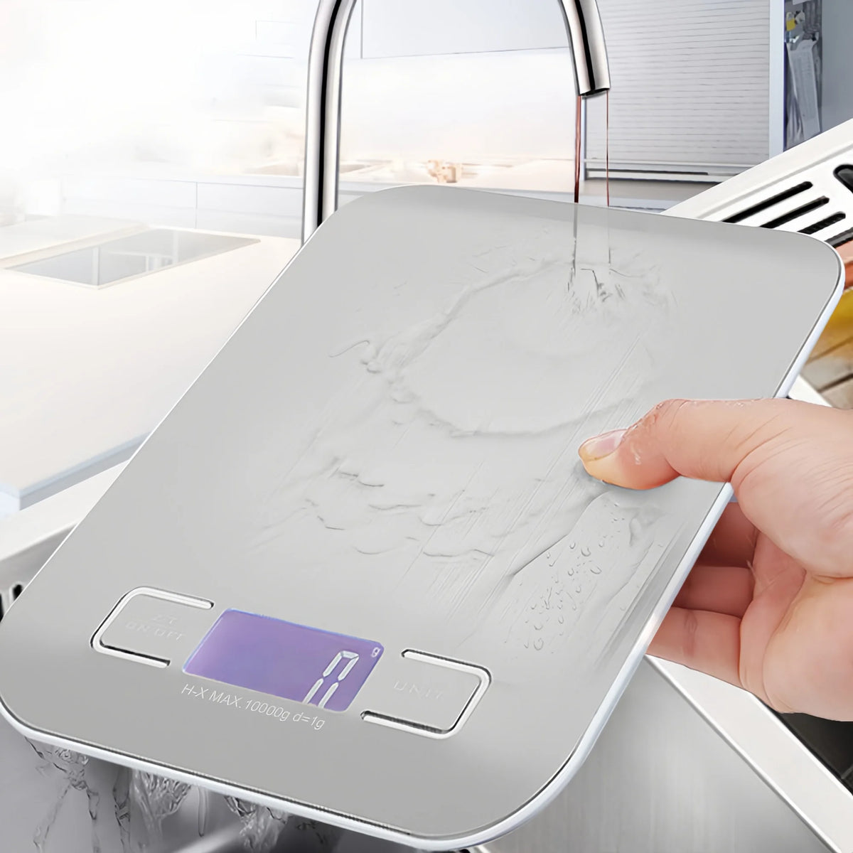 VitaHome™ PrecisionChef Digital Stainless Steel Kitchen Scale