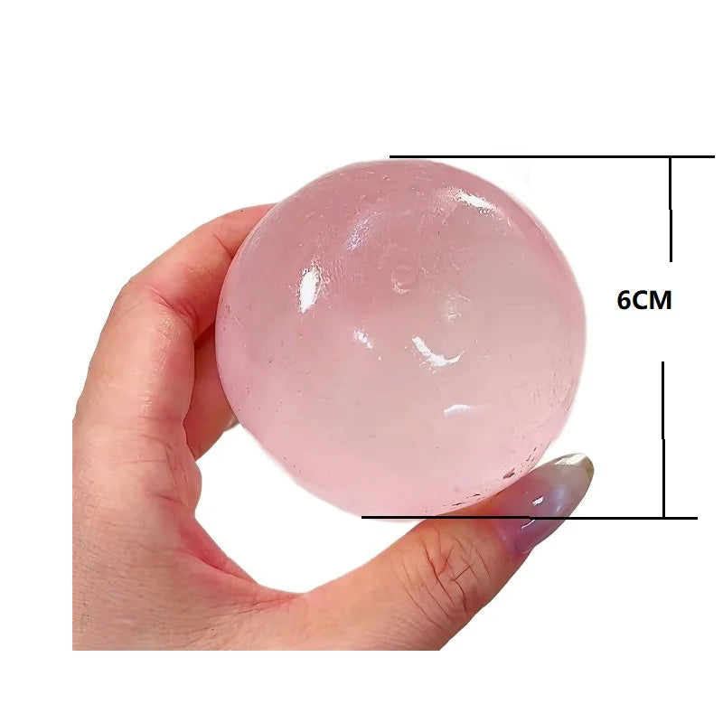 Vita Transparent Blue Maltose Slow-Rebound Anti-Stress Squishy Toy