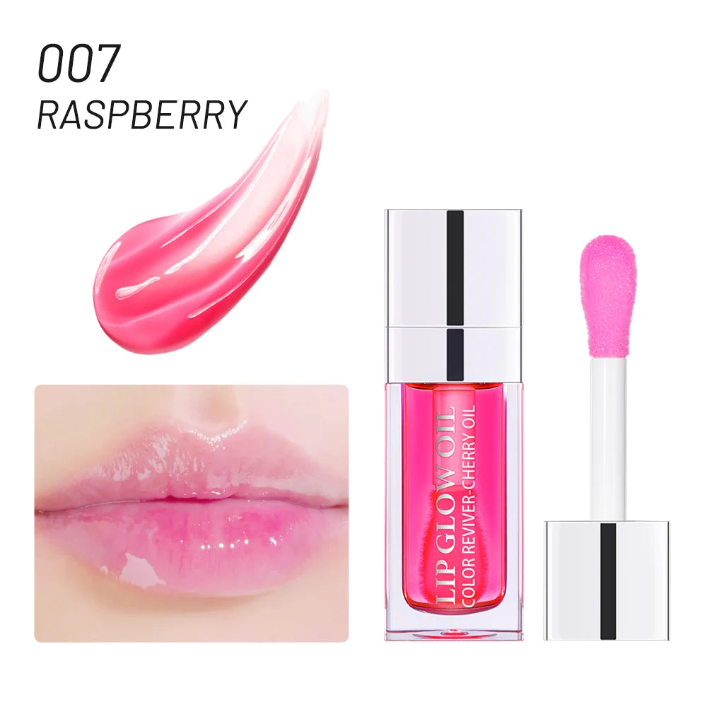 Vital™ Crystal Jelly Moisturizing Lip Oil & Plumping Gloss | Hydrating Tinted Lip Glow