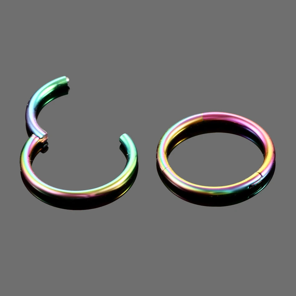 Vital™ Surgical Steel Hinged Segment Nose Hoop & Septum Clicker