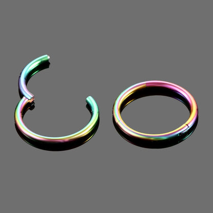 Vital™ Surgical Steel Hinged Segment Nose Hoop & Septum Clicker