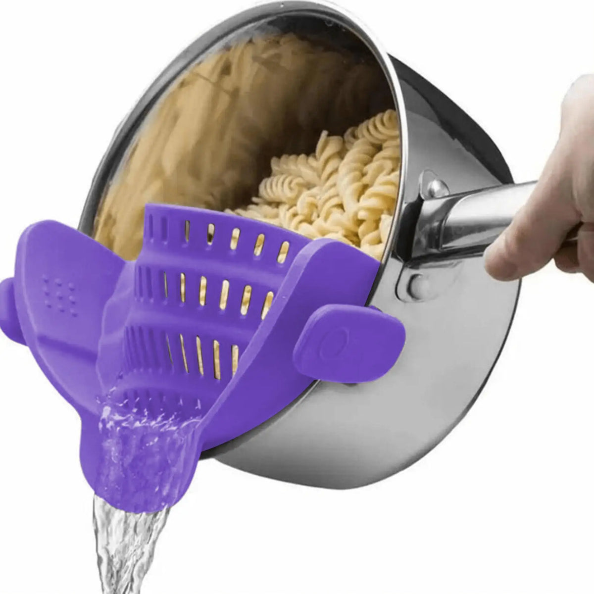 ChefClip™ Universal Silicone Strainer