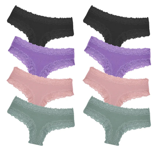 CottonLace Panties - Spitzen-Brazilian - Antibakteriell