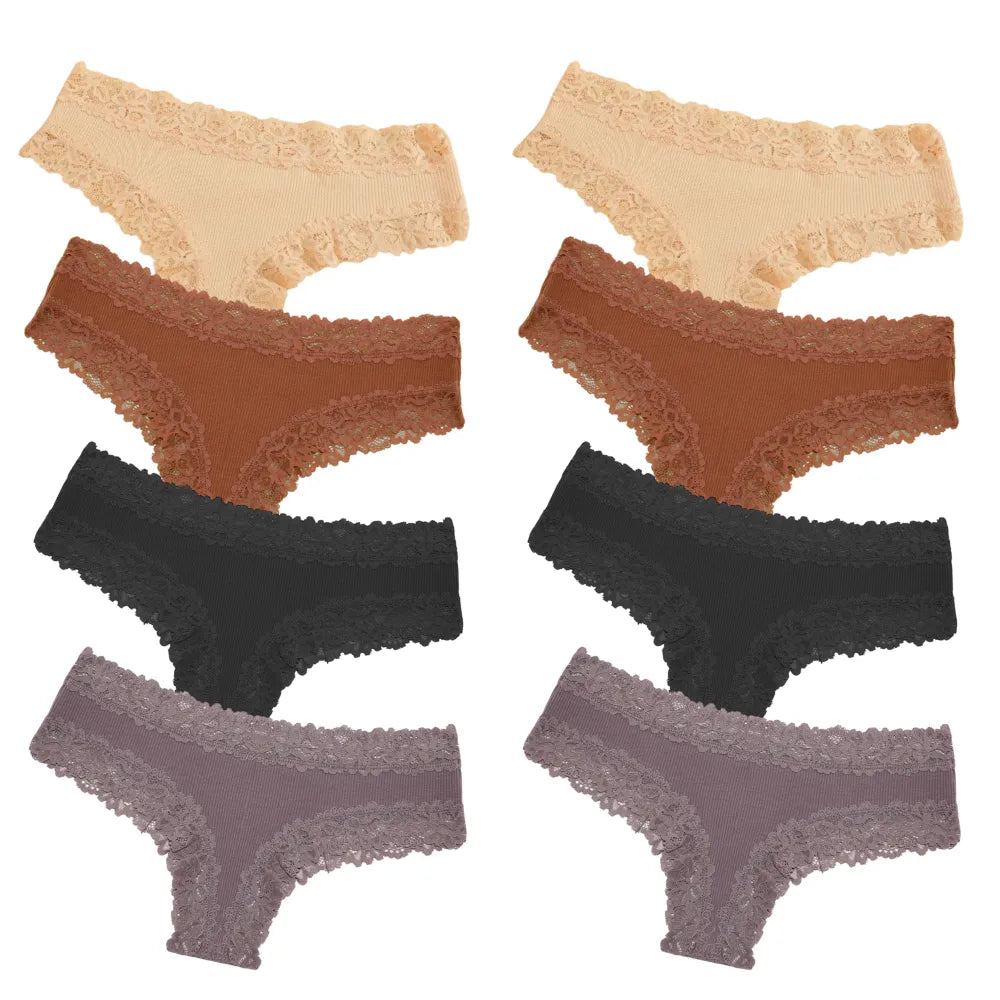 CottonLace Panties - Spitzen-Brazilian - Antibakteriell