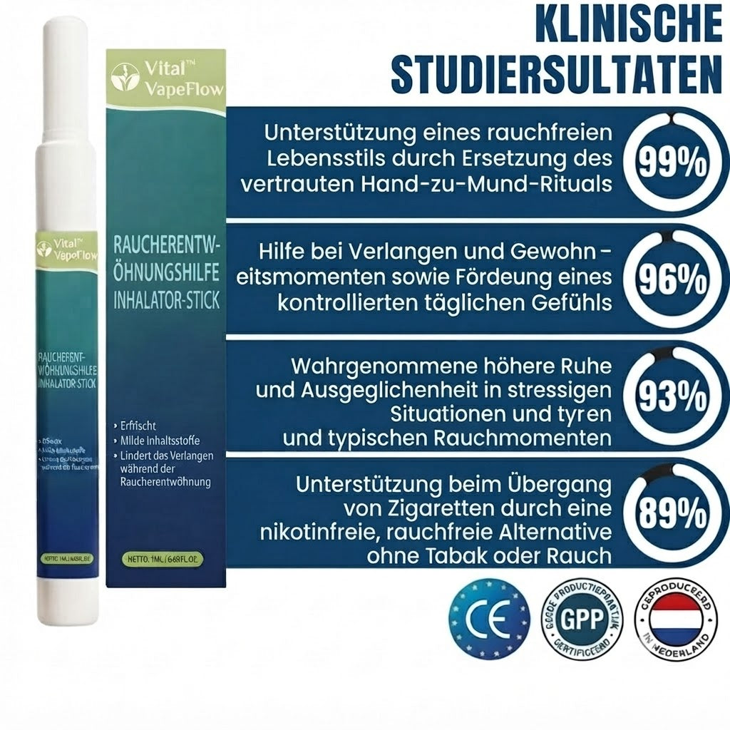 Vital™ VapeFlow - Zur Unterstützung beim Rauchstopp – Ansicht 5