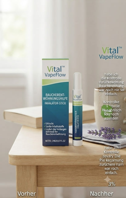Vital™ VapeFlow - Zur Unterstützung beim Rauchstopp