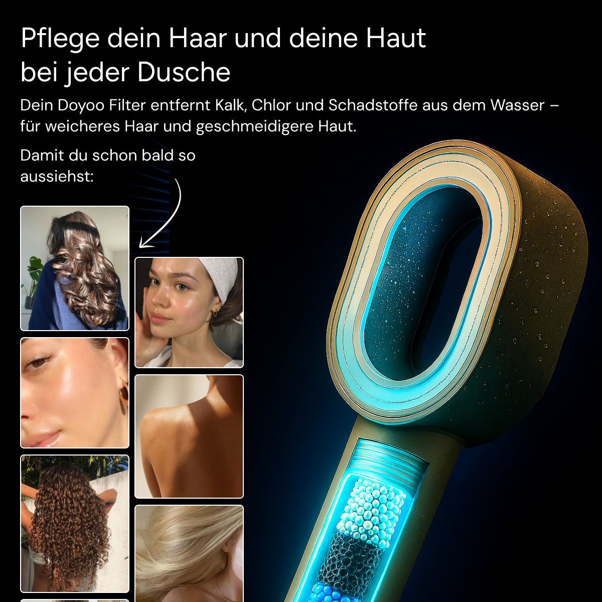 Vita Aqua 3in1 Premium Filterduschkopf