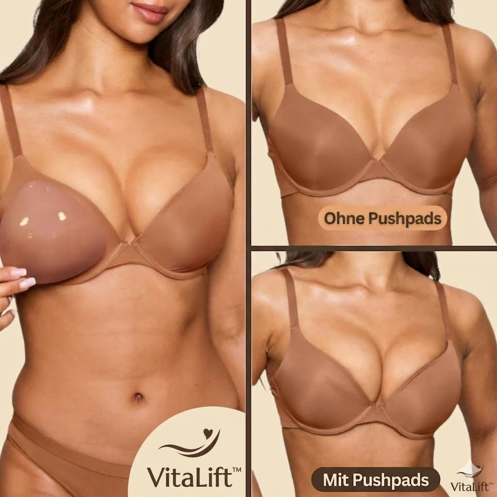 VitaLift™ | Unsichtbarer Push-up Klebe-BH
