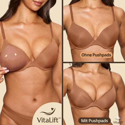 VitaLift™ | Unsichtbarer Push-up Klebe-BH