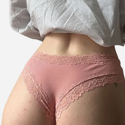 CottonLace Panties - Spitzen-Brazilian - Antibakteriell