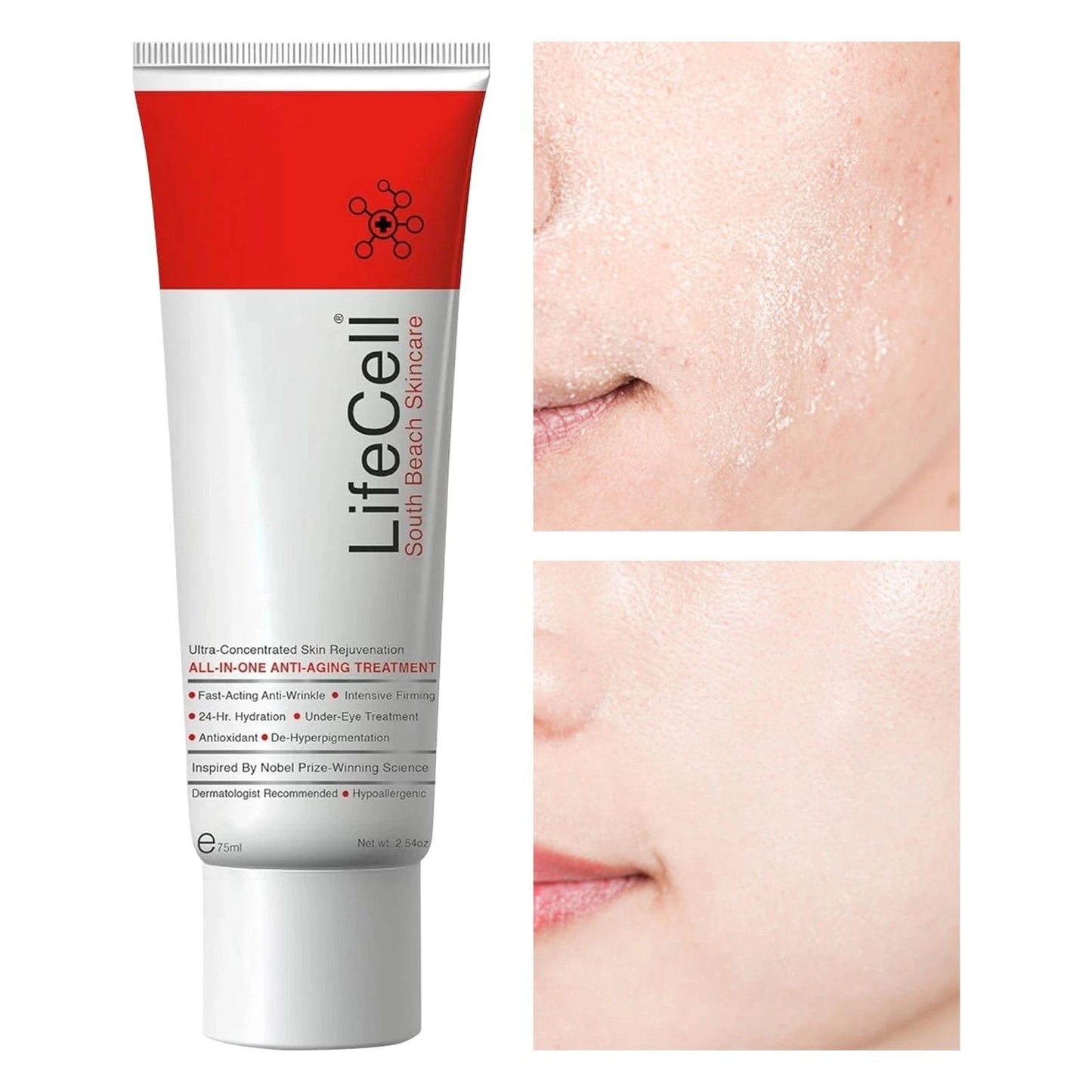 LifeCell All-in-One Anti-Aging Treatment – Glattere Haut in Sekunden