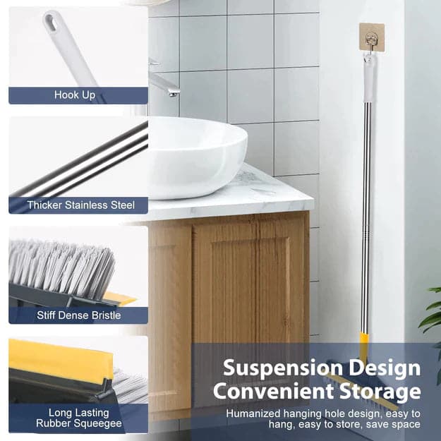 VitalClean Duo™ – Reinigungsborstel & Zachte Schraper