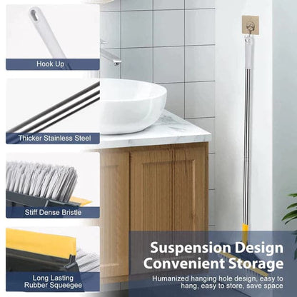 VitalClean Duo™ – Reinigungsborstel & Zachte Schraper