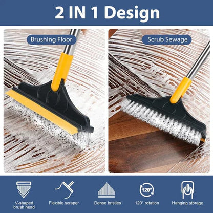 VitalClean Duo™ – Reinigungsborstel & Zachte Schraper