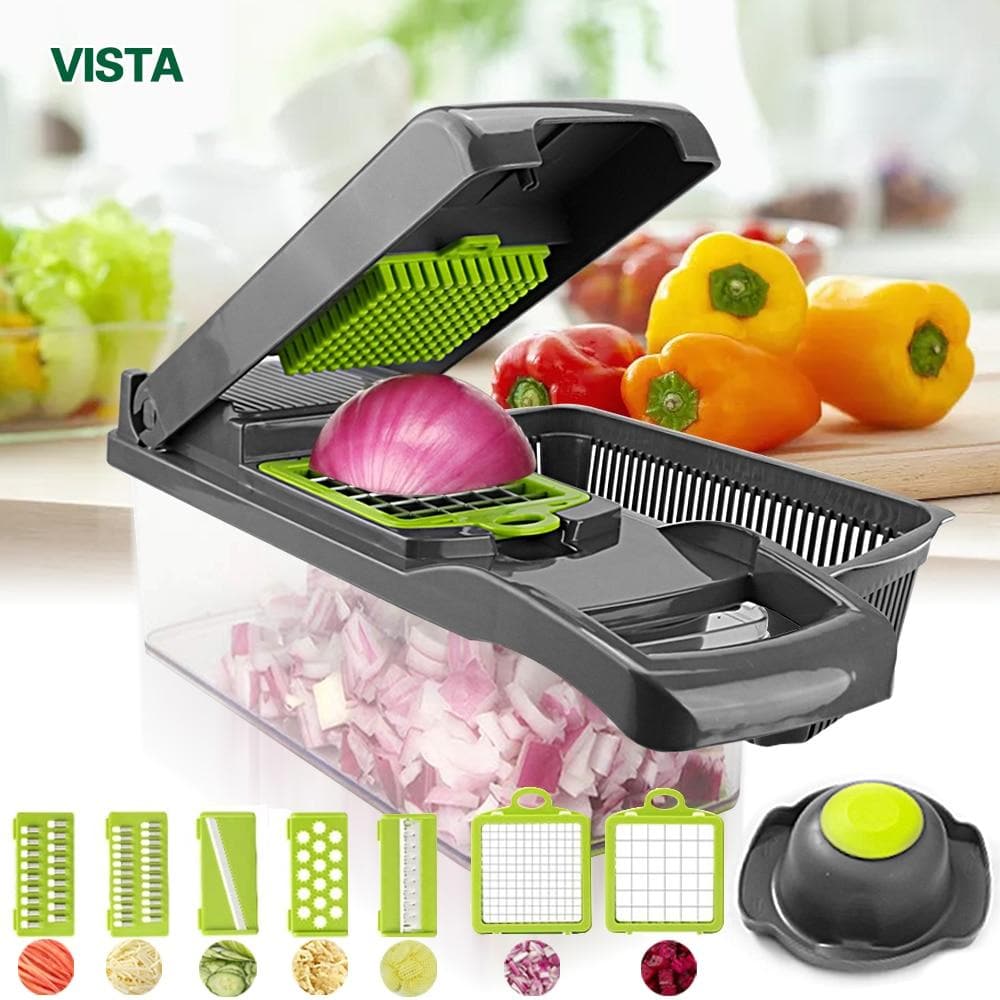 Vital™ MultiSlice Pro – 15-in-1 Gemüseschneider