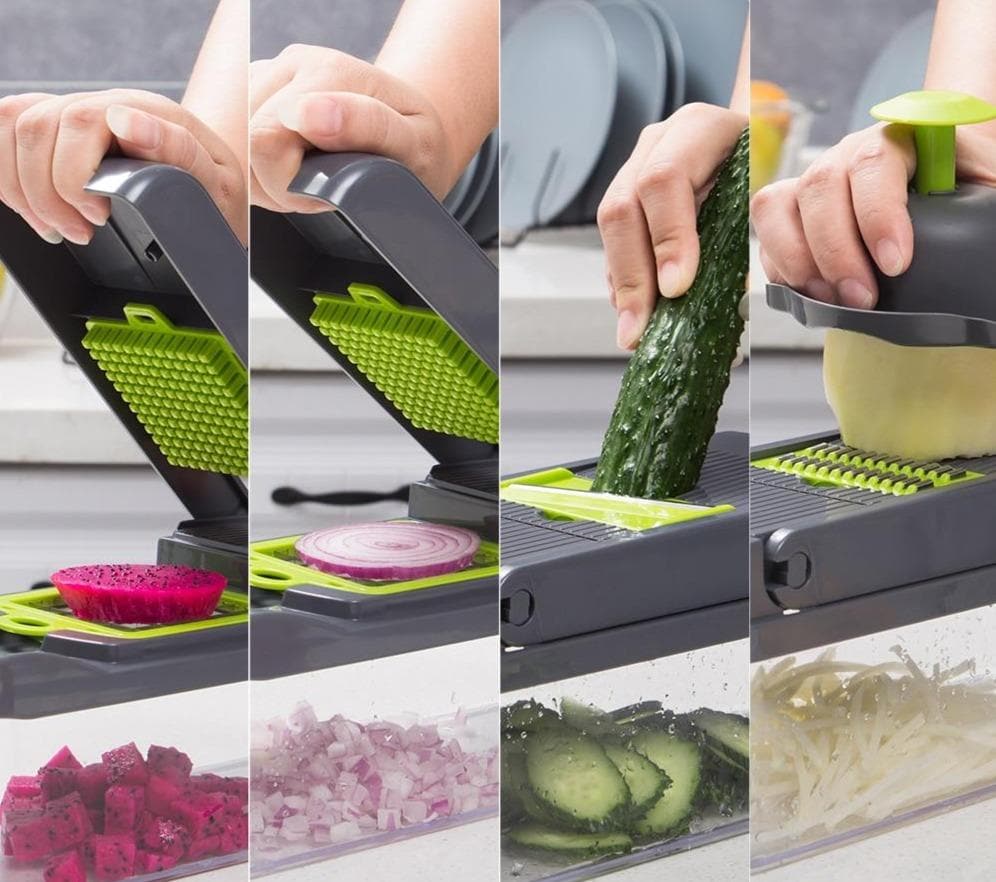 Vital™ MultiSlice Pro – 15-in-1 Gemüseschneider