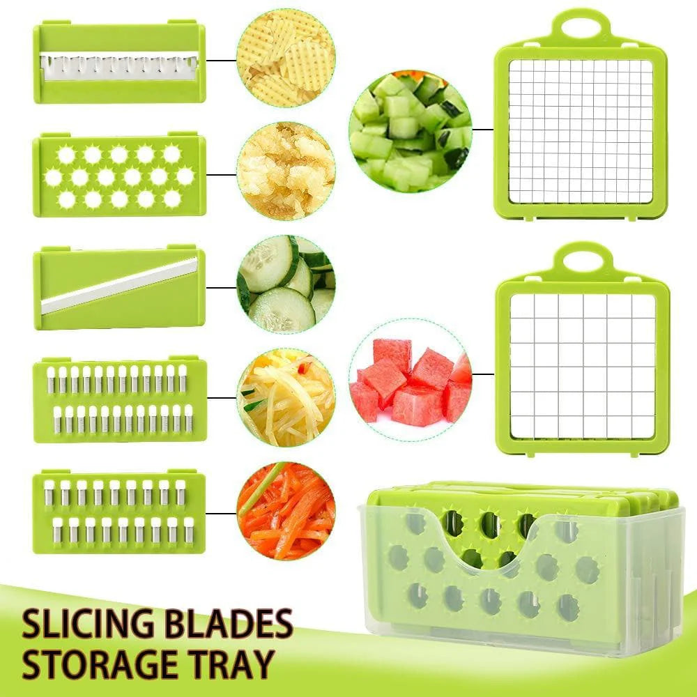 Vital™ MultiSlice Pro – 15-in-1 Gemüseschneider